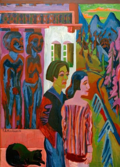 Before Sunrise by Ernst Ludwig Kirchner